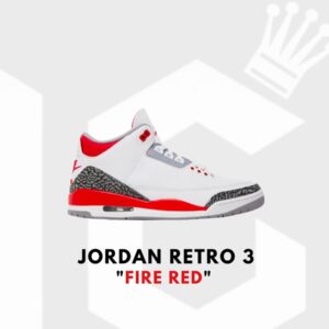 Jordan Retro 3 "Fire Red"